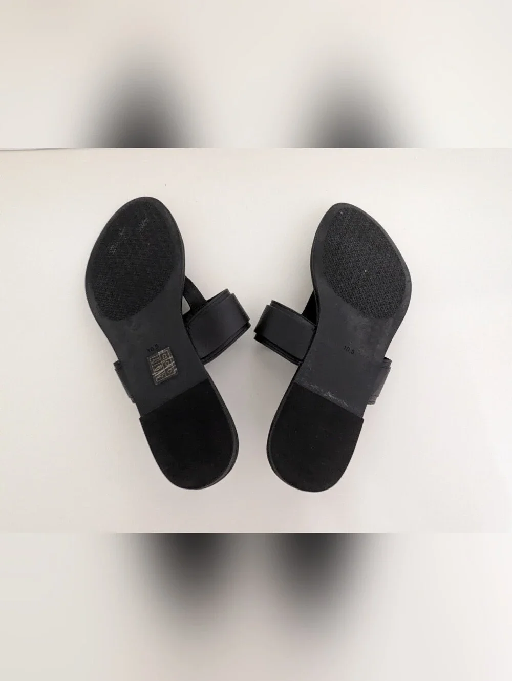 EUC! Tory Burch Marsden Sandal In Black Leather Size 10.5